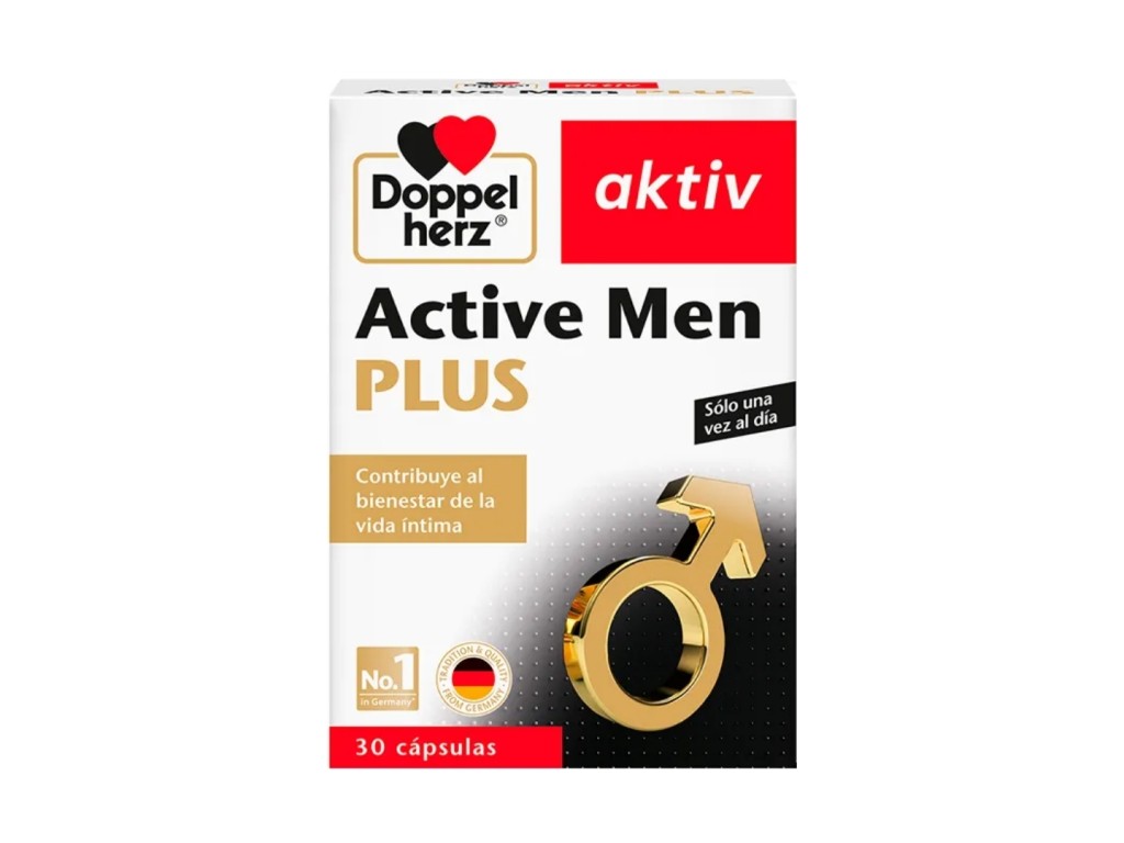 DOPPELHERZ AKTIV ACTIVE MEN PLUS - 30 CAPSULAS DOPPELHERZ AKTIV ACTIVE MEN PLUS - 30 CAPSULAS