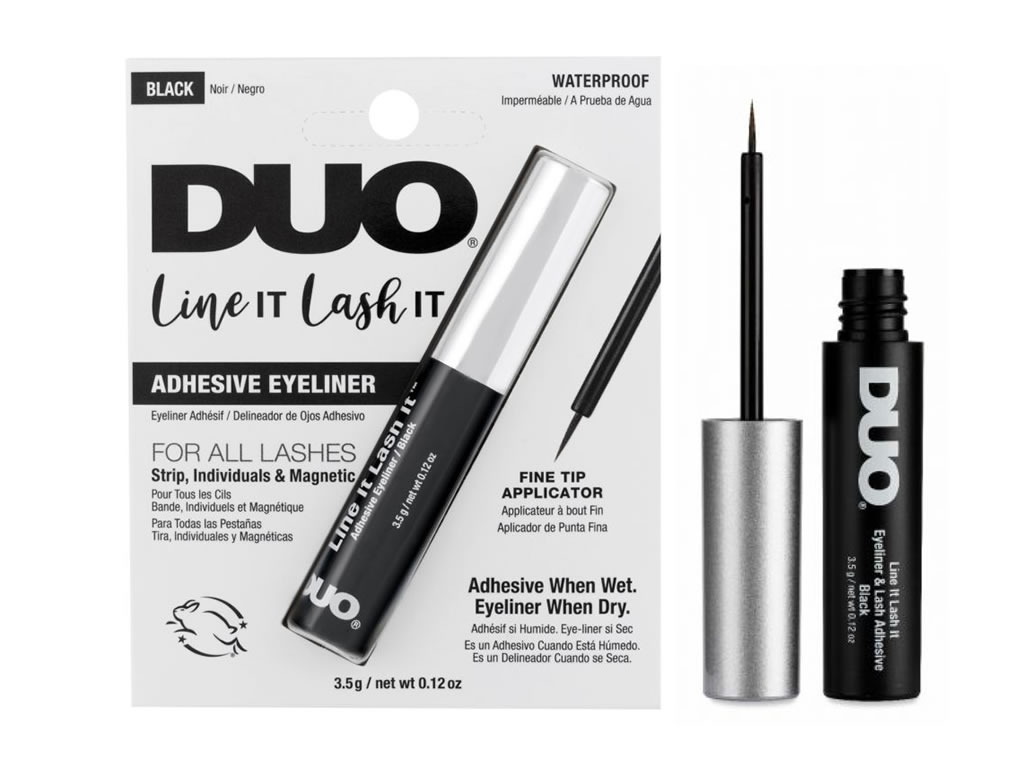 COLA E DELINEADOR DUO LINE IT LASH IT 2 EM 1 - BLACK - 3.5G COLA E DELINEADOR DUO LINE IT LASH IT 2 EM 1 - BLACK - 3.5G