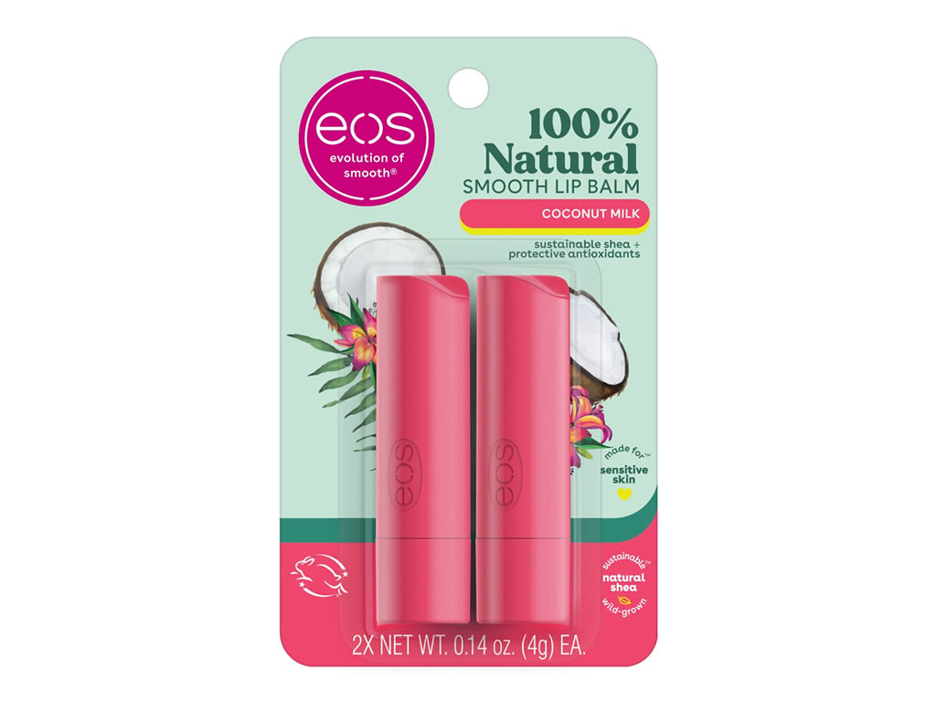 BATOM LABIAL EOS LIP BALM KIT COCONUT MILK STICK 2 X 4GR BATOM LABIAL EOS LIP BALM KIT COCONUT MILK STICK 2 X 4GR