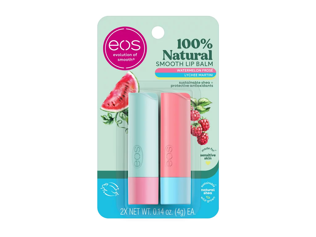 PROTETOR LABIAL EOS KIT STICK WATERMELON FROSE E LYCHEE MARTINI - 4G E 4G PROTETOR LABIAL EOS KIT STICK WATERMELON FROSE E LYCHEE MARTINI - 4G E 4G