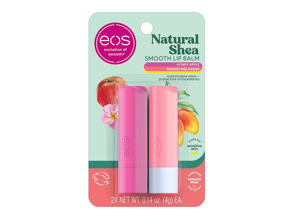 BATOM LABIAL EOS LIP BALM KIT HONEY APPLE + MANGO MELONADE STICK 2 X 4GR BATOM LABIAL EOS LIP BALM KIT HONEY APPLE + MANGO MELONADE STICK 2 X 4GR