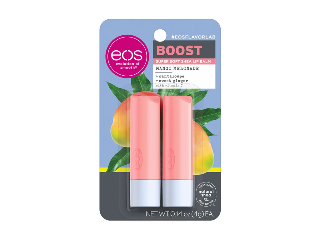 KIT BALSAMO LABIAL EOS LIP BALM BOOST MANGO MELONADE - 2X4GR KIT BALSAMO LABIAL EOS LIP BALM BOOST MANGO MELONADE - 2X4GR