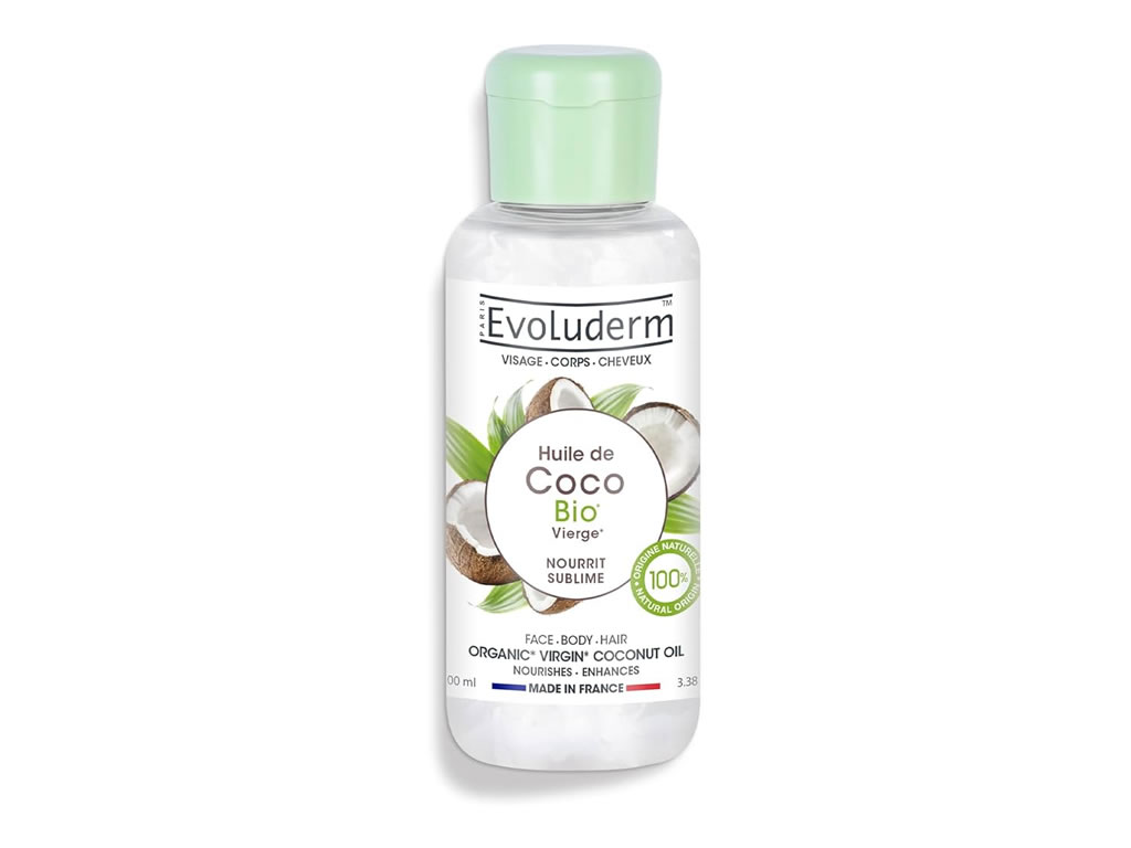 EVOLUDERM FACE BODY HAIR OIL COCO - 100ML EVOLUDERM FACE BODY HAIR OIL COCO - 100ML