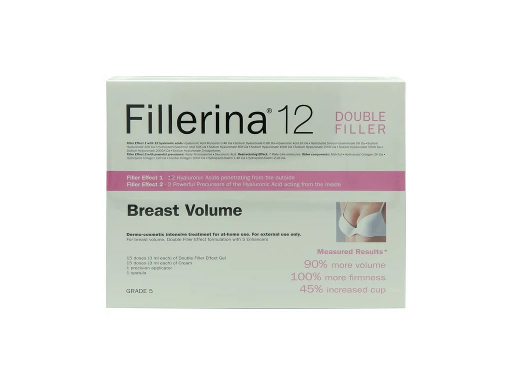 FILLERINA 12 DOUBLE FILLER BREAST VOLUME TRATAMENTO INTENSIVO GRADE 5 FILLERINA 12 DOUBLE FILLER BREAST VOLUME TRATAMENTO INTENSIVO GRADE 5