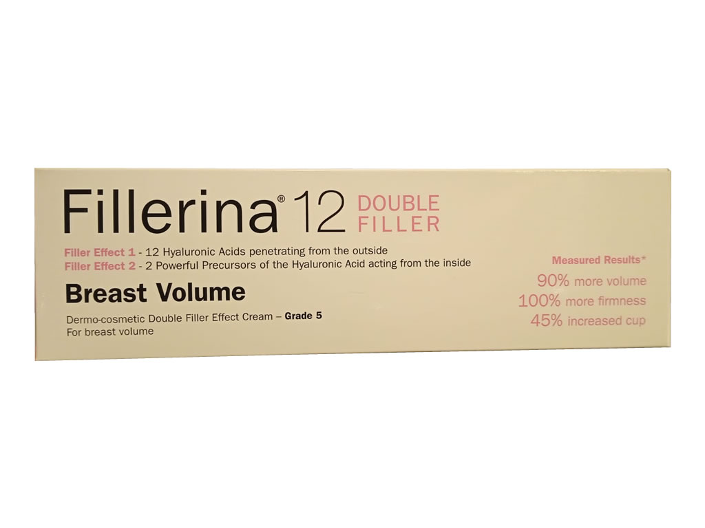FILLERINA 12 DOUBLE FILLER EFFECT CREAM GRADE 5 BREAST VOLUME - 100ML FILLERINA 12 DOUBLE FILLER EFFECT CREAM GRADE 5 BREAST VOLUME - 100ML