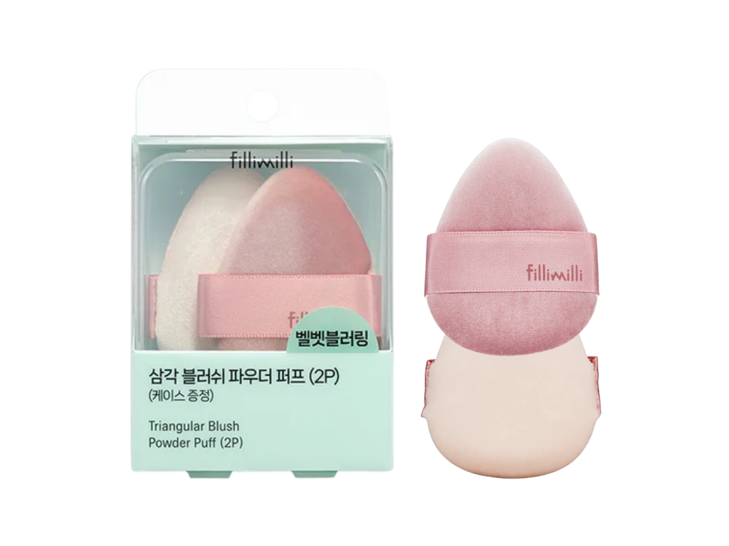 FILLIMILLI TRIANGULAR BLUSH POWDER PUFF 2 UNID. FILLIMILLI TRIANGULAR BLUSH POWDER PUFF 2 UNID.