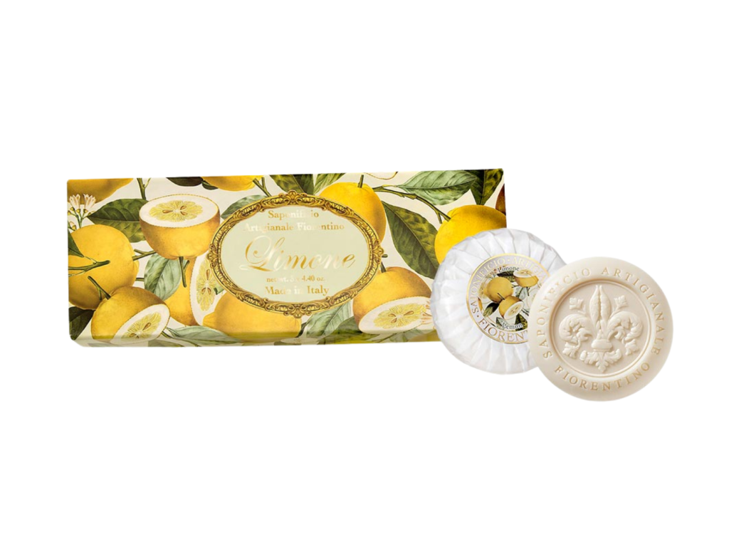 FIORENTINO KIT SABONETE PERFUMADO LIMONE - 3X100G FIORENTINO KIT SABONETE PERFUMADO LIMONE - 3X100G