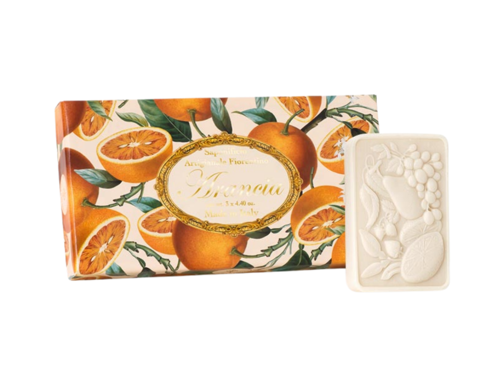 FIORENTINO KIT SABONETE PERFUMADO ARANCIA - 3X125G FIORENTINO KIT SABONETE PERFUMADO ARANCIA - 3X125G
