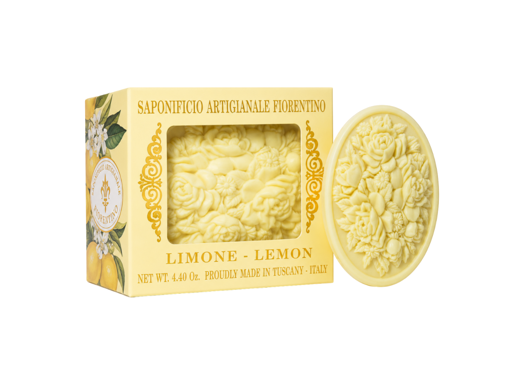 FIORENTINO SABONETE PERFUMADO LIMONE 125G FIORENTINO SABONETE PERFUMADO LIMONE 125G