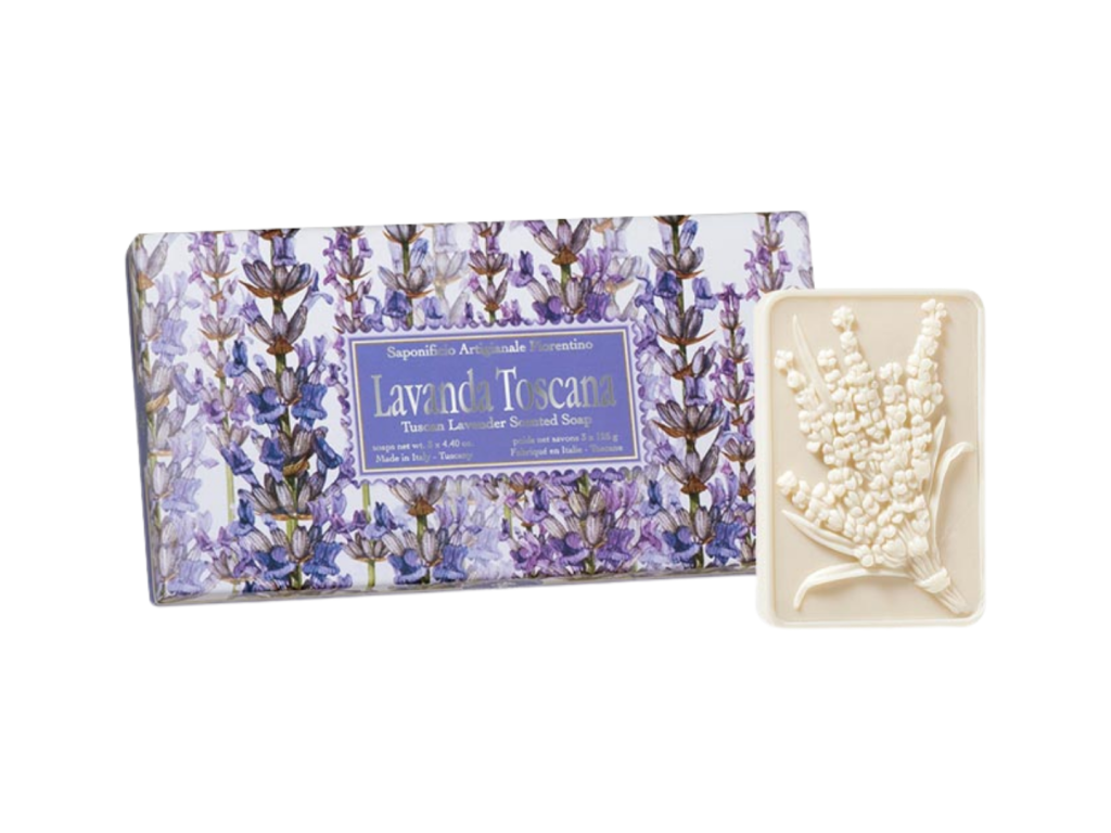 FIORENTINO KIT SABONETE PERFUMADO LAVANDA TOSCANA - 3X125G FIORENTINO KIT SABONETE PERFUMADO LAVANDA TOSCANA - 3X125G