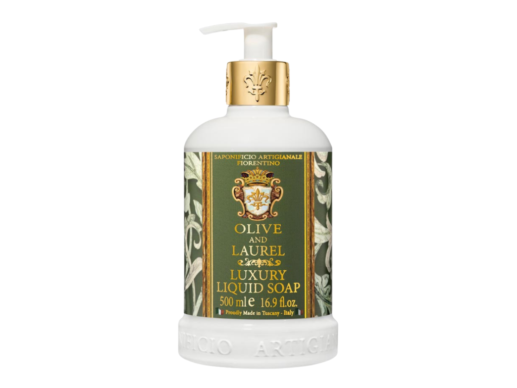 FIORENTINO SABONETE LIQUIDO PERFUMADO OLIVE E LAUREL - 500ML FIORENTINO SABONETE LIQUIDO PERFUMADO OLIVE E LAUREL - 500ML