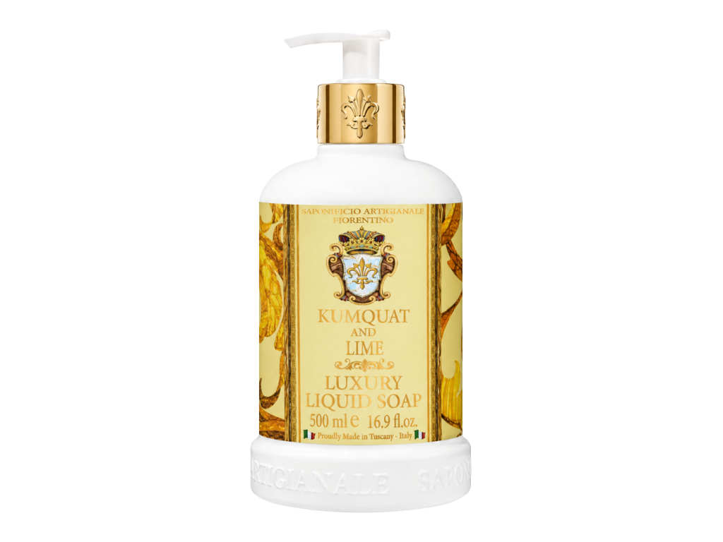 FIORENTINO SABONETE LIQUIDO PERFUMADO KUMQUAT E LIME - 500ML FIORENTINO SABONETE LIQUIDO PERFUMADO KUMQUAT E LIME - 500ML