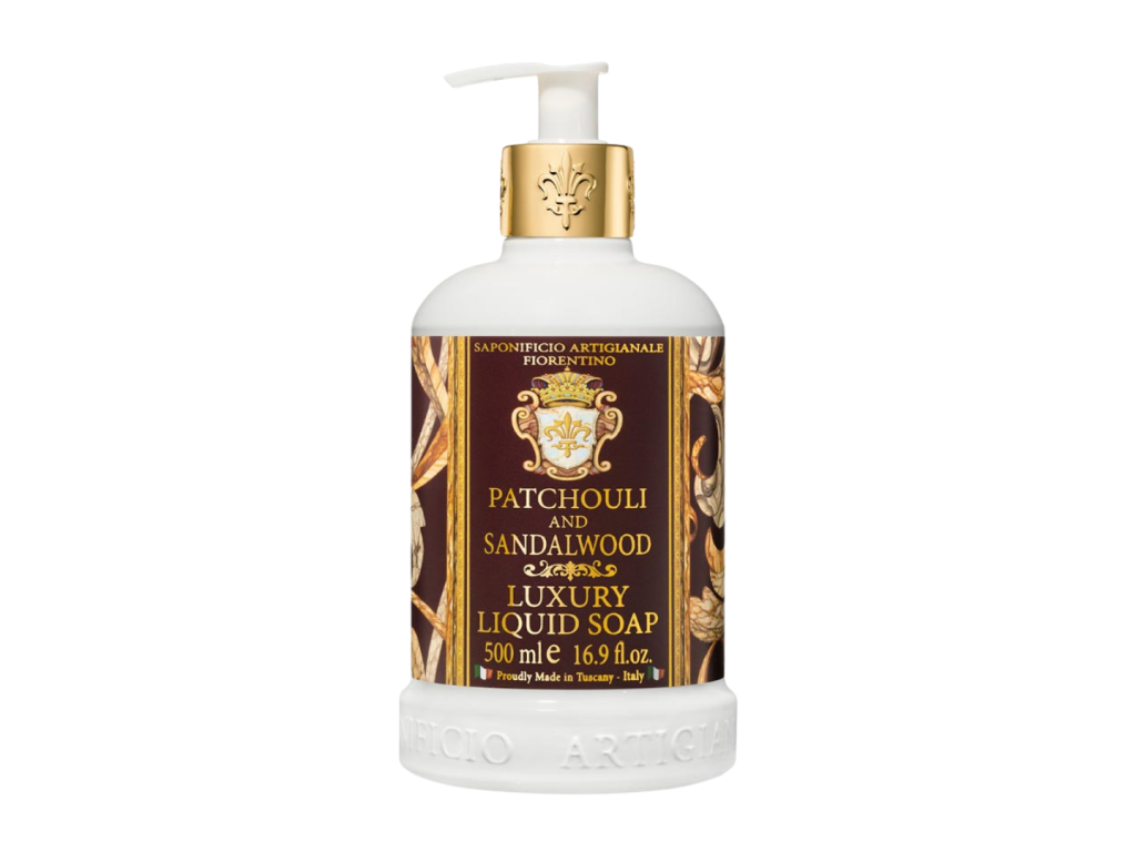 FIORENTINO SABONETE LIQUIDO PERFUMADO PATCHOULI E SANDALWOOD - 500ML FIORENTINO SABONETE LIQUIDO PERFUMADO PATCHOULI E SANDALWOOD - 500ML