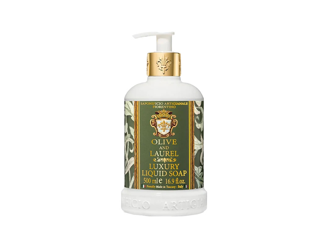 SABONETE LIQUIDO PERFUMADO FIORENTINO OLIVE E LAUREL - 500ML SABONETE LIQUIDO PERFUMADO FIORENTINO OLIVE E LAUREL - 500ML