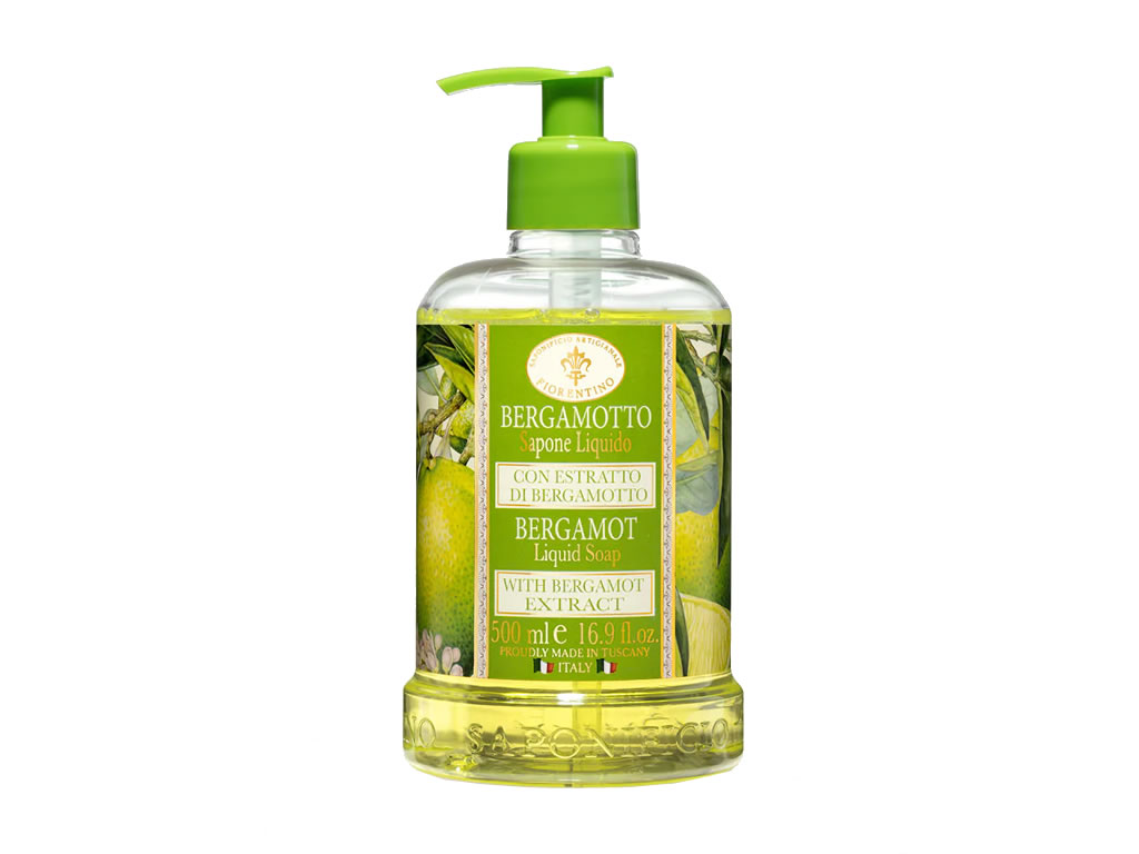 SABONETE LIQUIDO PERFUMADO FIORENTINO BERGAMOTTO - 500ML SABONETE LIQUIDO PERFUMADO FIORENTINO BERGAMOTTO - 500ML
