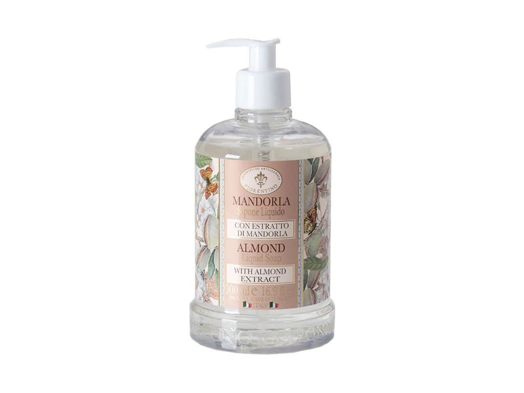 SABONETE LIQUIDO PERFUMADO FIORENTINO ALMOND - 500ML SABONETE LIQUIDO PERFUMADO FIORENTINO ALMOND - 500ML