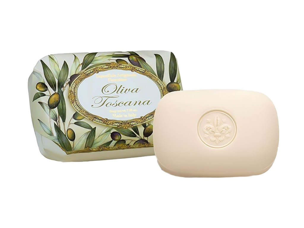 SABONETE PERFUMADO FIORENTINO OLIVA E TOSCANA - 200G SABONETE PERFUMADO FIORENTINO OLIVA E TOSCANA - 200G