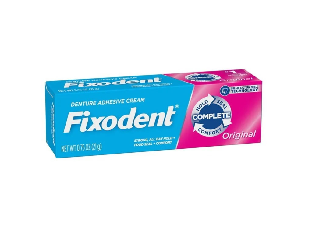 FIXODENT - CREME ADESIVO PARA PROTESE DENTARIA - ORIGINAL - 21GR FIXODENT - CREME ADESIVO PARA PROTESE DENTARIA - ORIGINAL - 21GR
