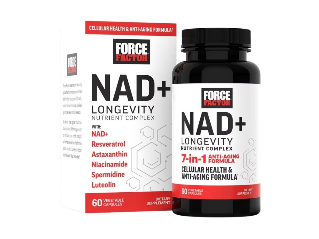 FORCE FACTOR NAD+ LONGEVITY X60 CAPSULAS FORCE FACTOR NAD+ LONGEVITY X60 CAPSULAS