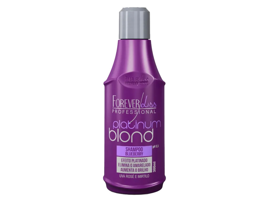 SHAMPOO MATIZADOR PLATINUM BLOND FOREVER LISS - 300ML SHAMPOO MATIZADOR PLATINUM BLOND FOREVER LISS - 300ML