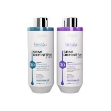 FOREVER LISS KIT SEMIDEFINITIVA ZERO 3D - 1 LITRO FOREVER LISS KIT SEMIDEFINITIVA ZERO 3D - 1 LITRO