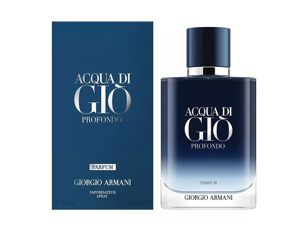 PERFUME GIORGIO ARMANI ACQUA DI GIO PROFONDO PARFUM - 100ML - MASCULINO PERFUME GIORGIO ARMANI ACQUA DI GIO PROFONDO PARFUM - 100ML - MASCULINO