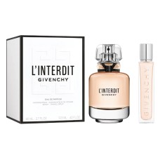 PERFUME GIVENCHY KIT L'INTERDIT EDP 80ML + EDP 12.5ML - FEMININO