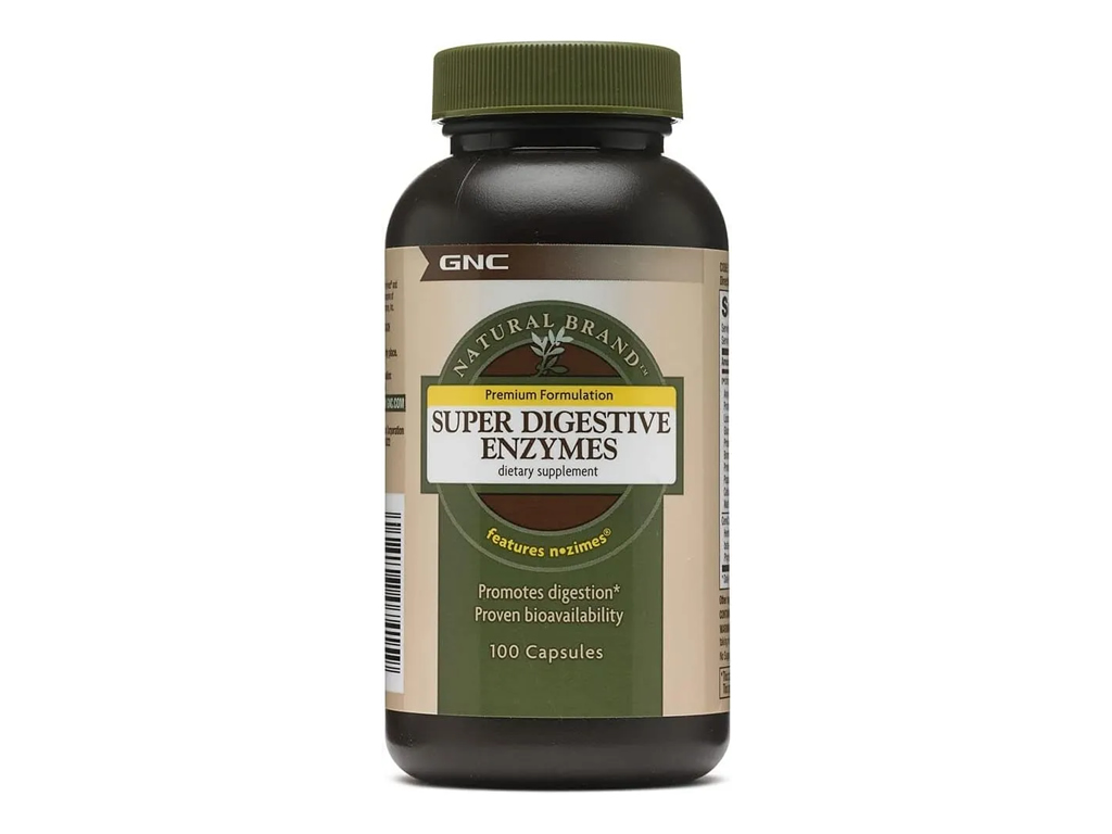 GNC SUPER DIGESTIVE ENZIMES - 100 CAPSULAS GNC SUPER DIGESTIVE ENZIMES - 100 CAPSULAS