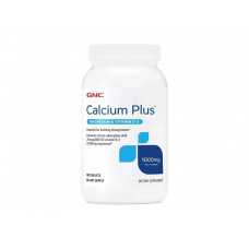 GNC CALCIUM PLUS - 1000MG - 180 CAPSULAS GNC CALCIUM PLUS - 1000MG - 180 CAPSULAS
