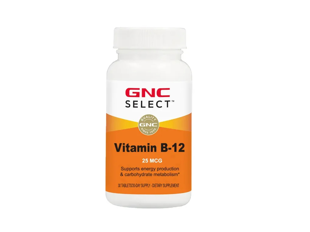 GNC SELECT VITAMIN B-12 25MCG - 30 COMPRIMIDOS GNC SELECT VITAMIN B-12 25MCG - 30 COMPRIMIDOS