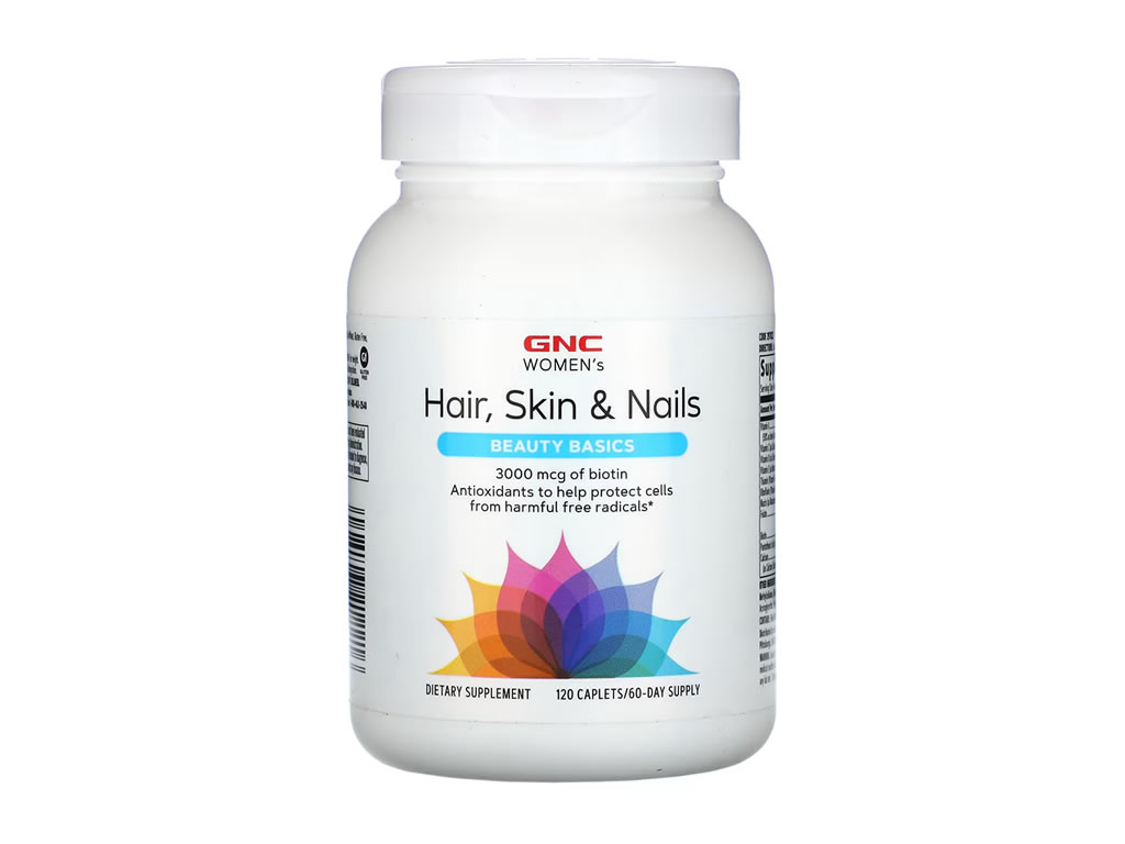 GNC HAIR SKIN E NAILS - 120 CAPSULAS GNC HAIR SKIN E NAILS - 120 CAPSULAS