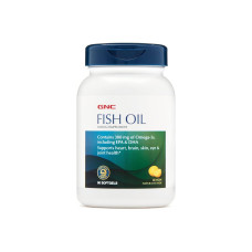GNC FISH OIL 300MG LIMÃO - 90 SOFTGELS GNC FISH OIL 300MG LIMÃO - 90 SOFTGELS