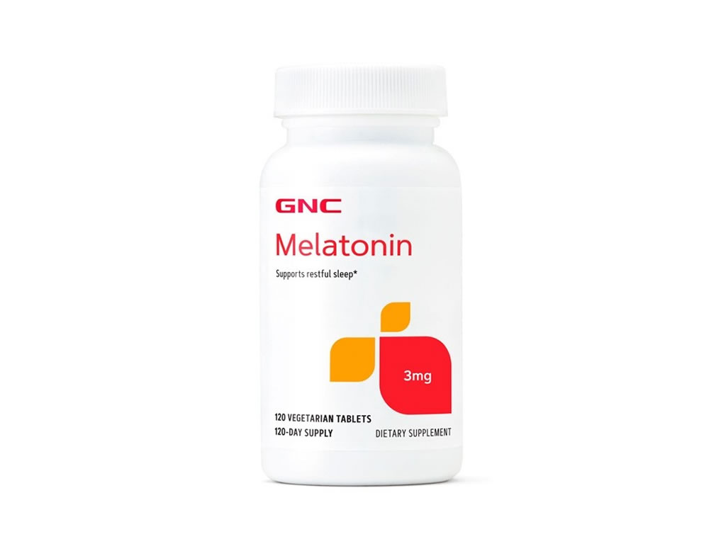 GNC MELATONIN 3MG - 120 CAPSULAS GNC MELATONIN 3MG - 120 CAPSULAS