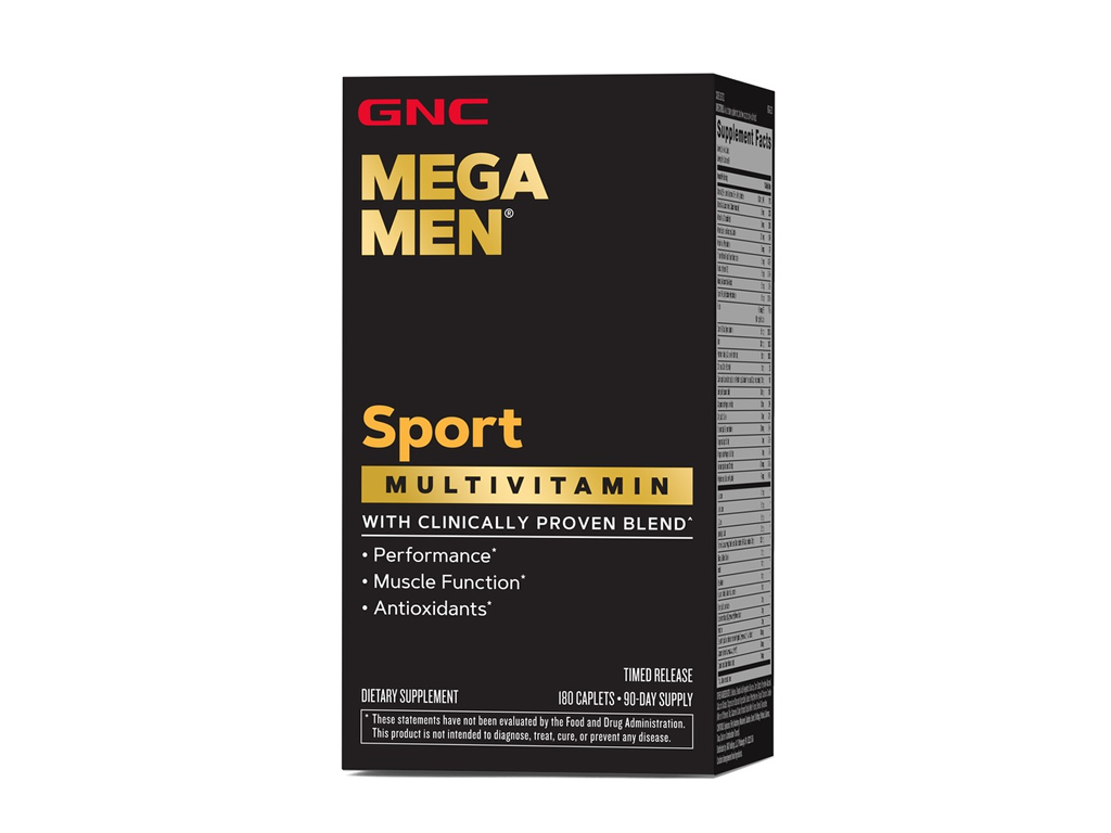 SUPLEMENTO GNC MEGA MEN SPORT MULTIVITAMIN - 180 CAPSULAS SUPLEMENTO GNC MEGA MEN SPORT MULTIVITAMIN - 180 CAPSULAS