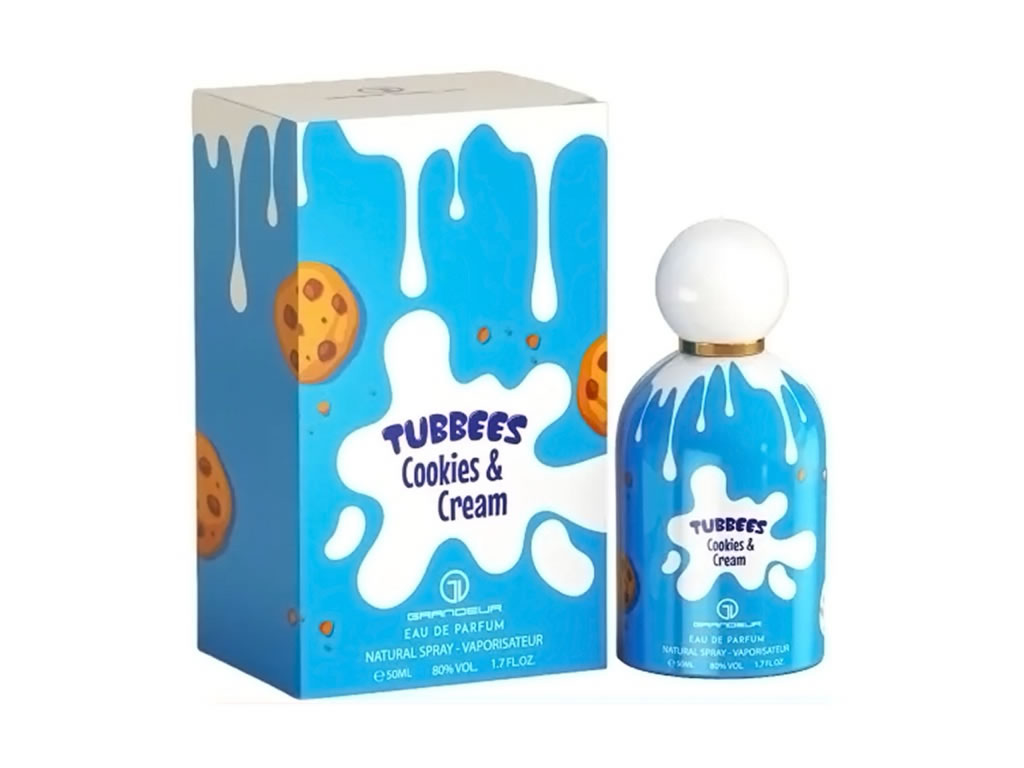 PERFUME GRANDEUR TUBBEES COOKIES & CREAM EDP - 50ML - UNISSEX PERFUME GRANDEUR TUBBEES COOKIES & CREAM EDP - 50ML - UNISSEX