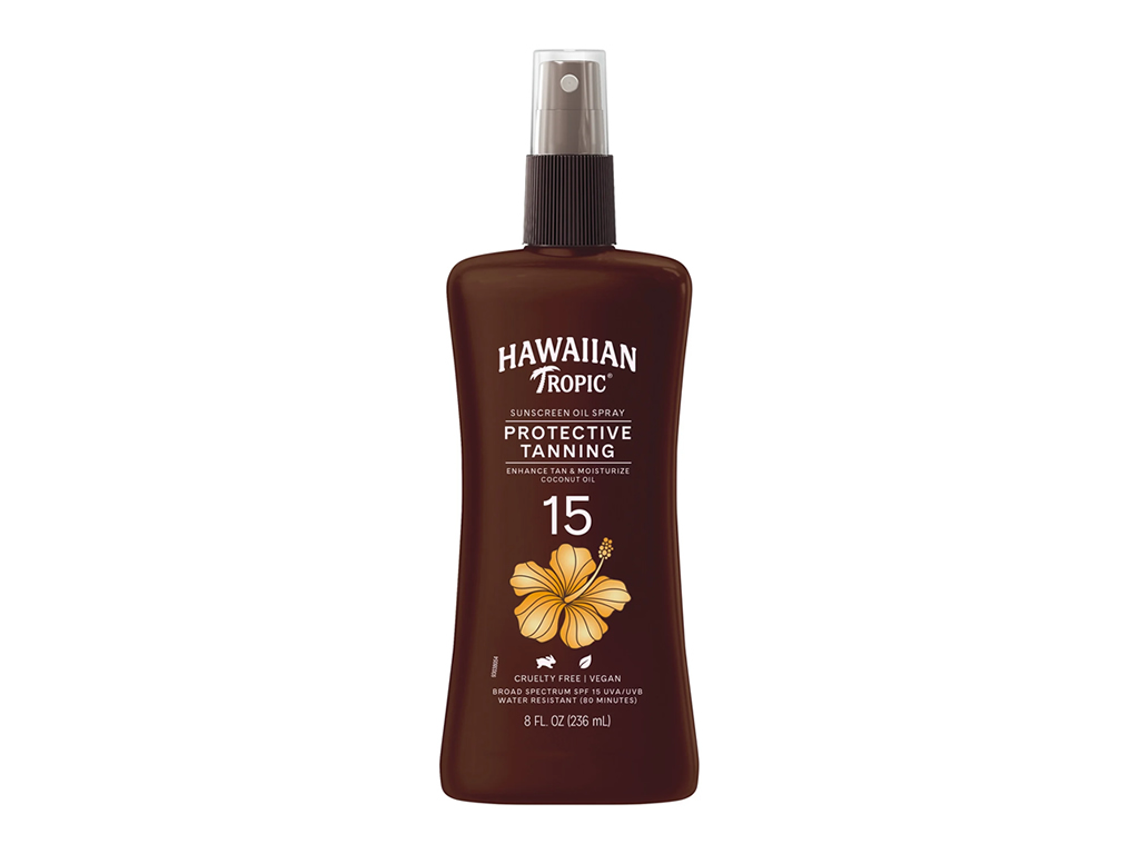 HAWAIIAN TROPIC OLEO BRONZEADOR SPRAY PROTECTIVE TANNING OIL SPF15 - 236ML HAWAIIAN TROPIC OLEO BRONZEADOR SPRAY PROTECTIVE TANNING OIL SPF15 - 236ML