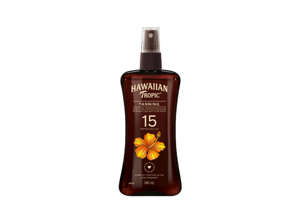 HAWAIIAN TROPIC ACEITE-GEL TANNING SPF15 240ML HAWAIIAN TROPIC ACEITE-GEL TANNING SPF15 240ML