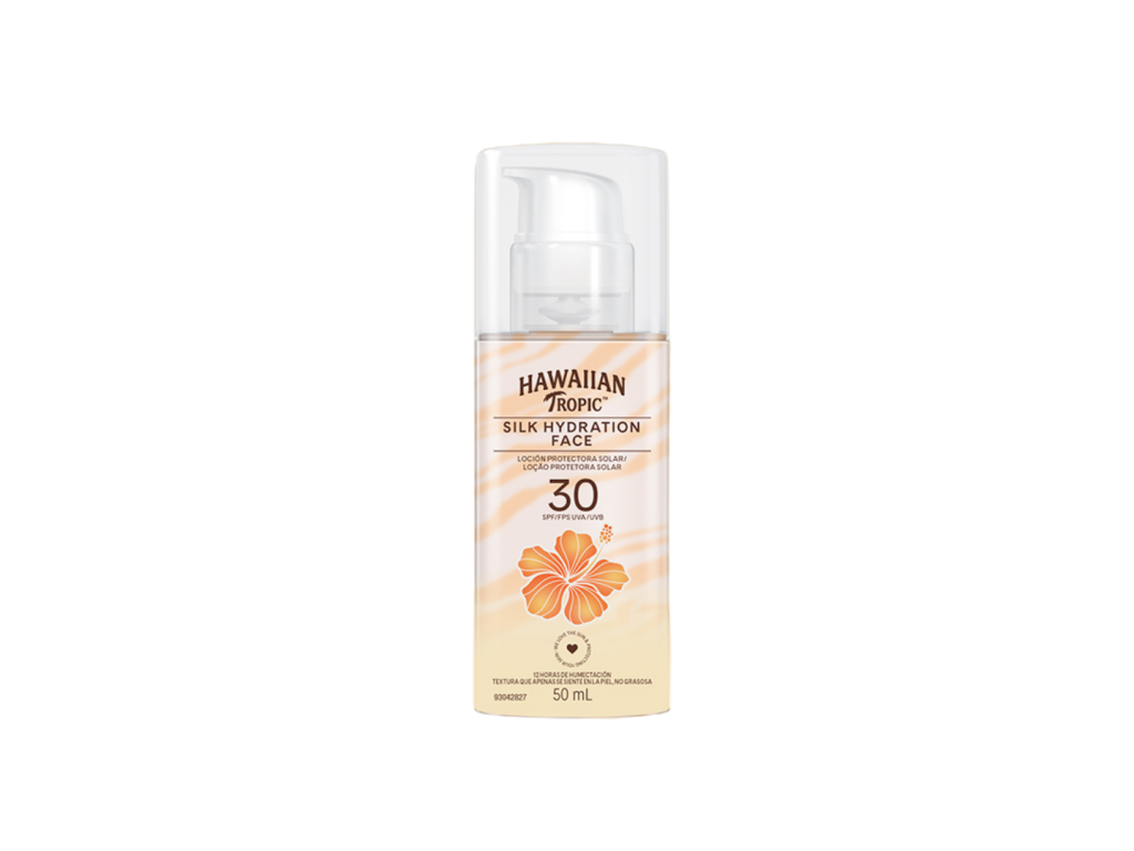 HAWAIIAN TROPIC PROTETOR FACIAL SILK HYDRATION AIR SOFT SPF30 - 50ML HAWAIIAN TROPIC PROTETOR FACIAL SILK HYDRATION AIR SOFT SPF30 - 50ML