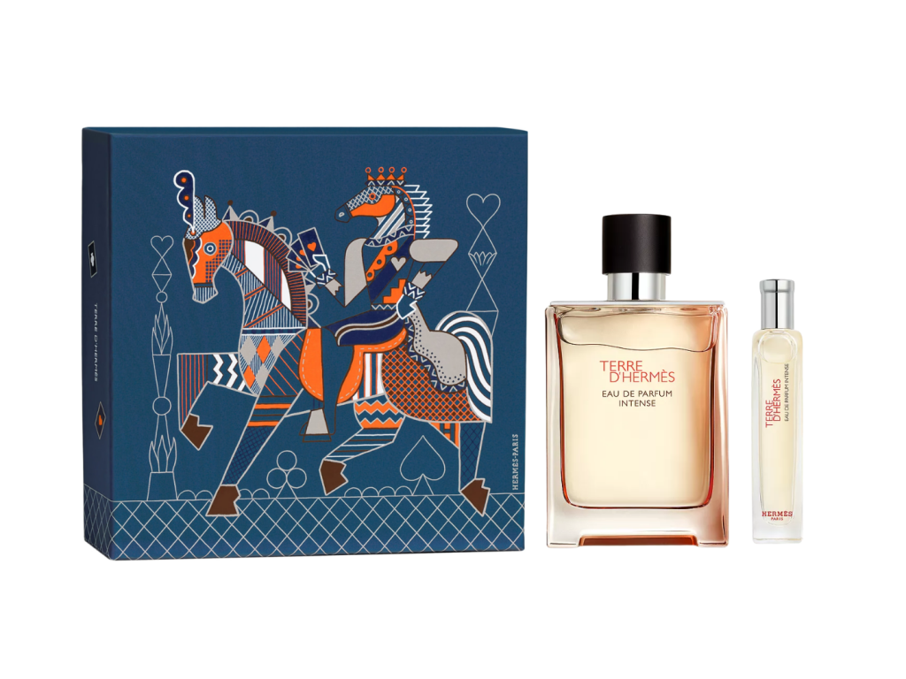 PERFUME HERMES PARIS KIT TERRE D'HERMES EDP INTENSE 100ML + EDP INTENSE 15ML - MASCULINO PERFUME HERMES PARIS KIT TERRE D'HERMES EDP INTENSE 100ML + EDP INTENSE 15ML - MASCULINO