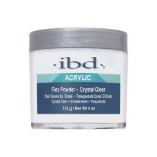 PÓ PARA UNHA IBD ACRYLIC FLEX POWDER - CRYSTAL CLEAR - 113G PÓ PARA UNHA IBD ACRYLIC FLEX POWDER - CRYSTAL CLEAR - 113G