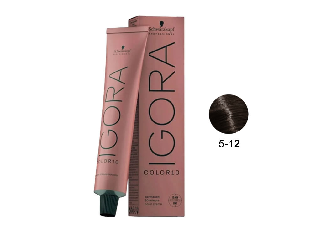 COLORAÇÃO IGORA COLOR10 5-12 - 60G COLORAÇÃO IGORA COLOR10 5-12 - 60G