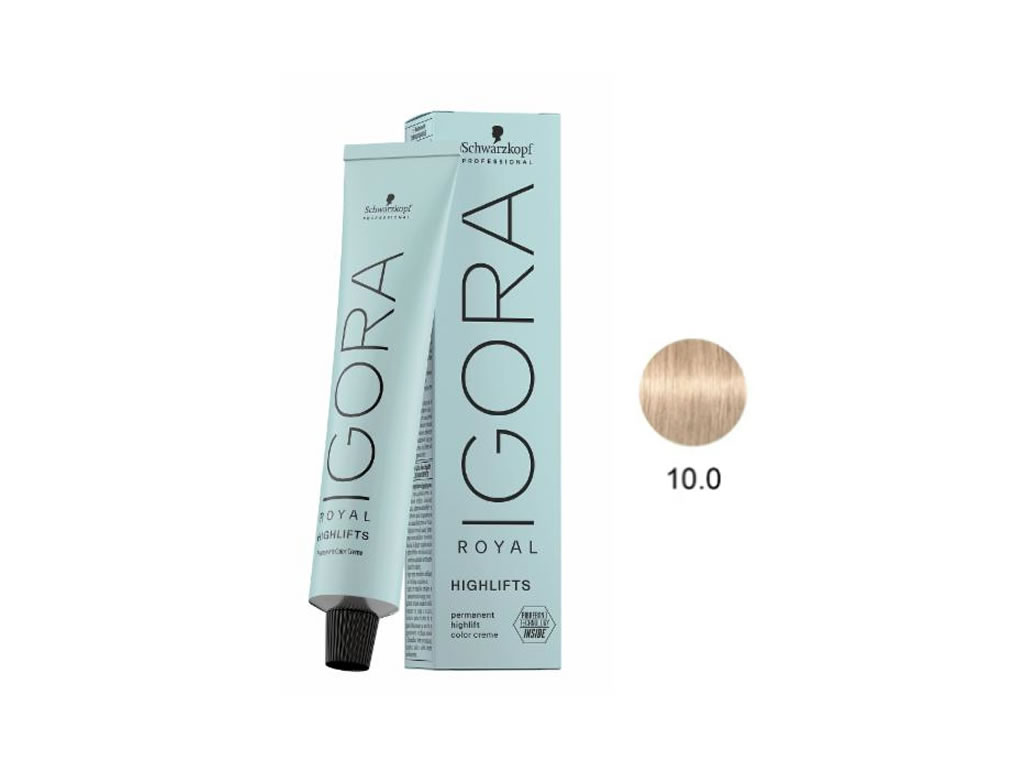COLORAÇÃO IGORA ROYAL HIGHLIFTS 10.0 - 60G COLORAÇÃO IGORA ROYAL HIGHLIFTS 10.0 - 60G