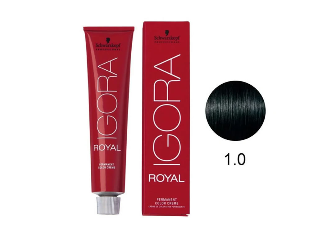 IGORA ROYAL COLORAÇÃO 1.0 - 60G IGORA ROYAL COLORAÇÃO 1.0 - 60G