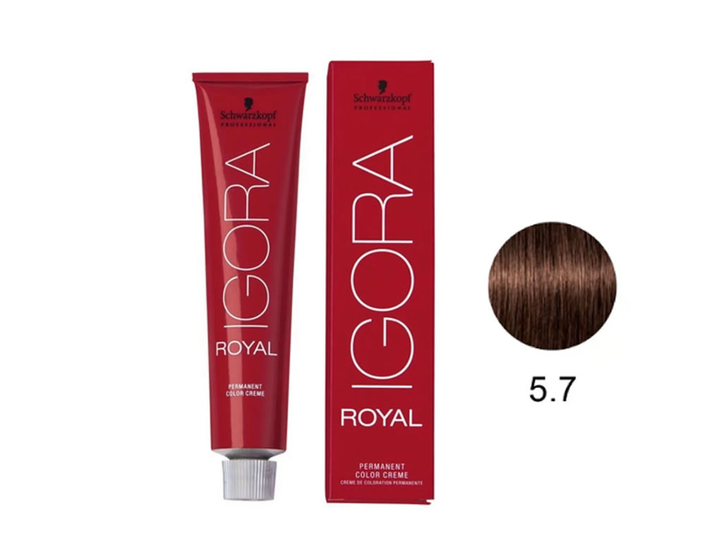IGORA ROYAL COLORAÇÃO 5.7 - 60G IGORA ROYAL COLORAÇÃO 5.7 - 60G