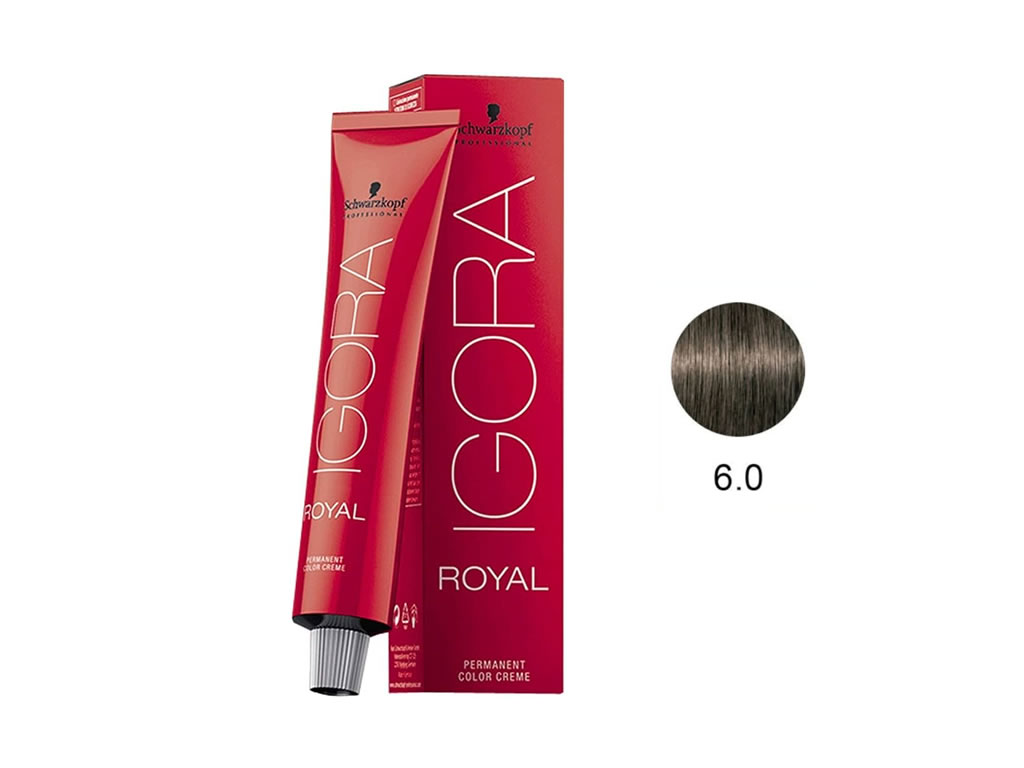 IGORA ROYAL COLORAÇÃO 6.0 - 60G IGORA ROYAL COLORAÇÃO 6.0 - 60G