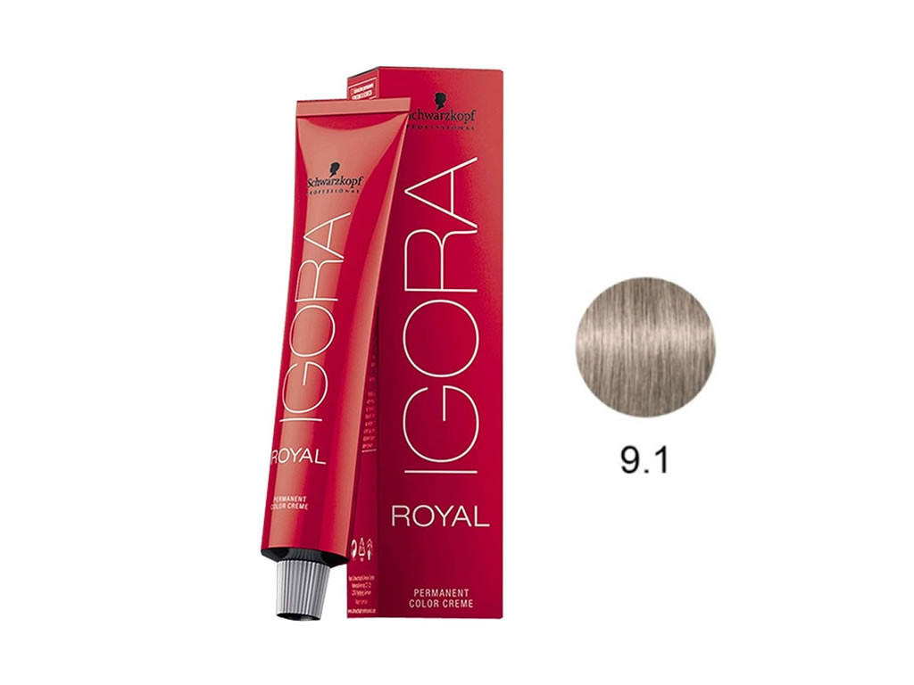 IGORA ROYAL COLORAÇÃO 9.1 - 60G IGORA ROYAL COLORAÇÃO 9.1 - 60G