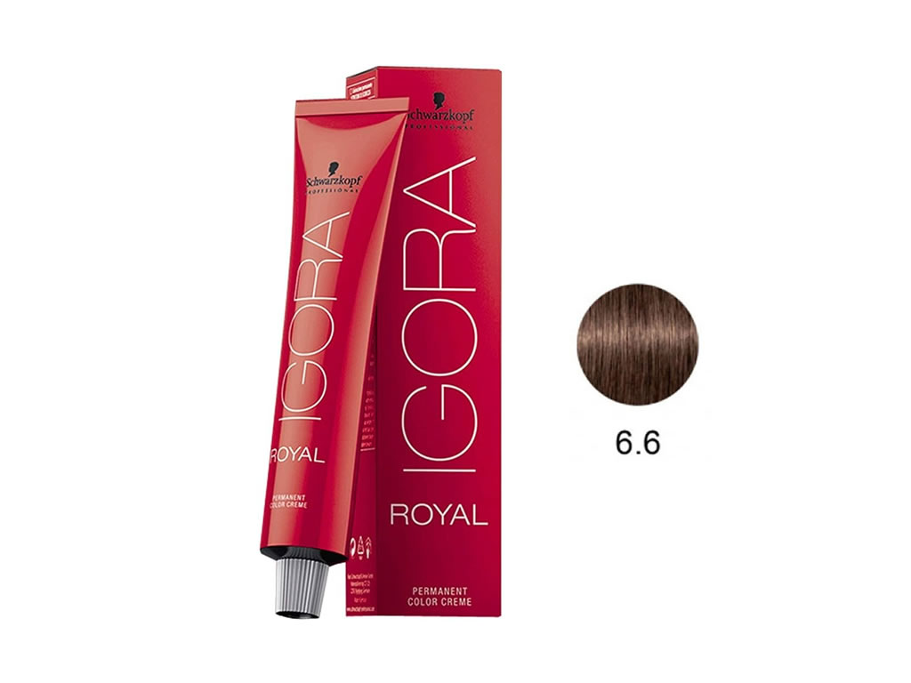 IGORA ROYAL COLORAÇÃO 6.6 - 60G IGORA ROYAL COLORAÇÃO 6.6 - 60G