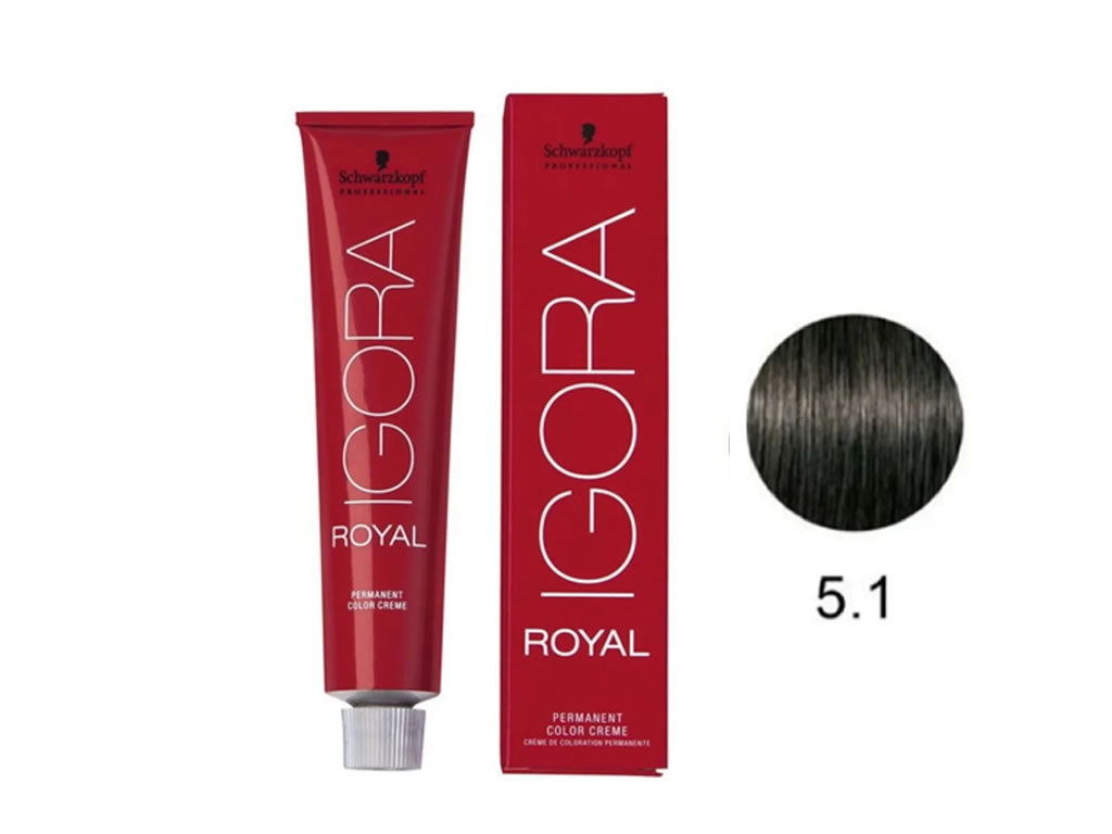 IGORA ROYAL COLORAÇÃO 5.1 - 60G IGORA ROYAL COLORAÇÃO 5.1 - 60G