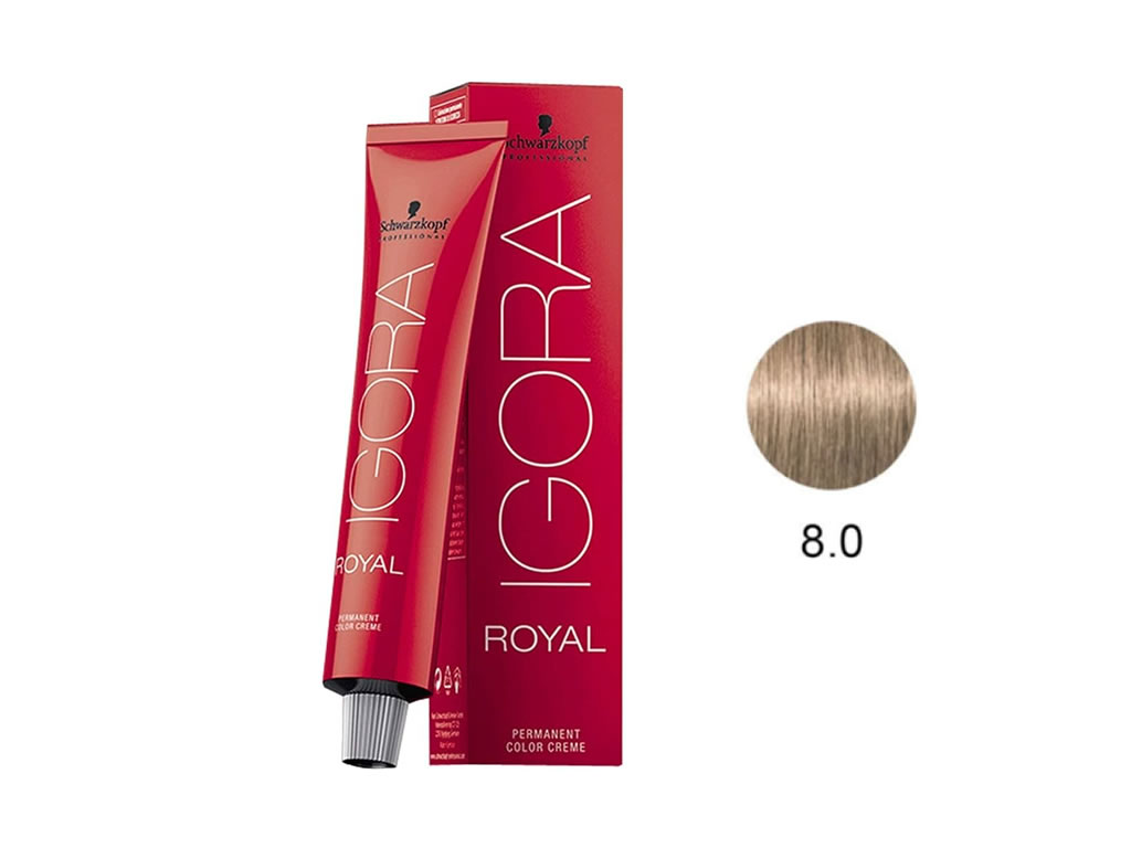 IGORA ROYAL COLORAÇÃO 8.0 - 60G IGORA ROYAL COLORAÇÃO 8.0 - 60G
