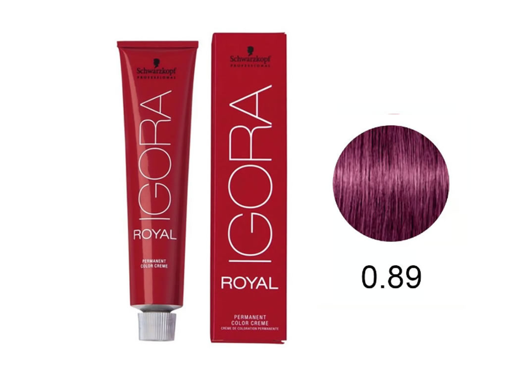 IGORA ROYAL COLORAÇÃO 0.89 - 60G IGORA ROYAL COLORAÇÃO 0.89 - 60G